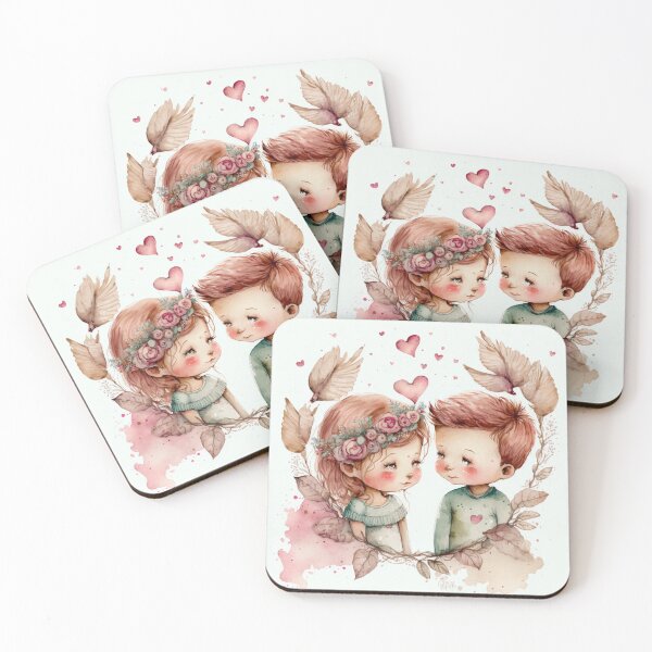 Item preview, Valentines Day Angelical Dreams designed and sold by artecomia.