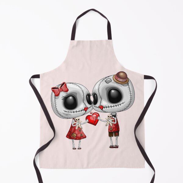 Item preview, Voodoo Dolls kiss in Love Cute Characters designed and sold by BluedarkArt.