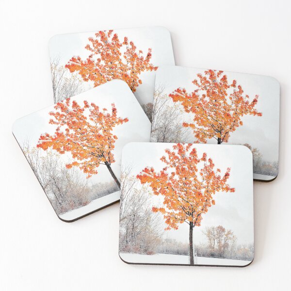 Item preview, Autumn tree in the snow designed and sold by gingy20.