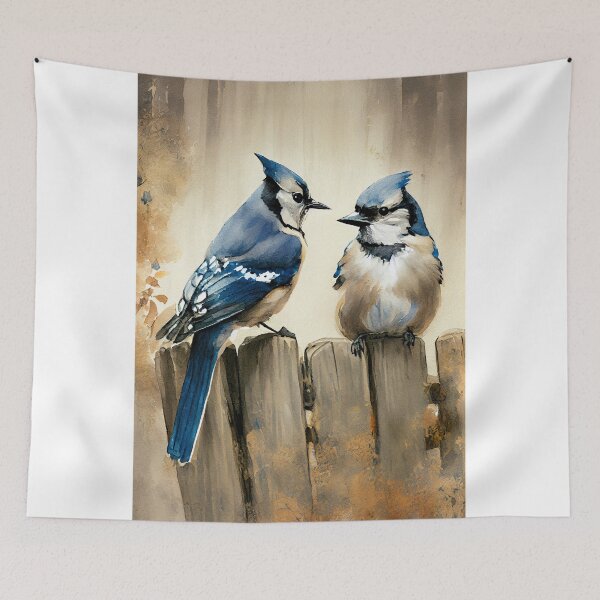 Item preview, Blue Jay watercolor print designed and sold by Patrick Edwards.