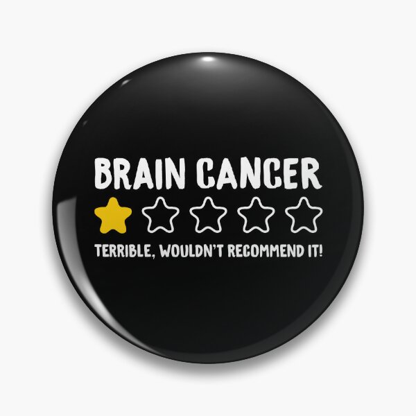 Item preview, Brain Cancer Terrible Wouldn't Recommend It! - Funny Brain Cancer Survivor designed and sold by T-shirt For You.