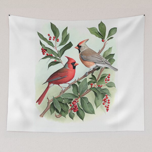 Item preview, Cardinal watercolor print designed and sold by Patrick Edwards.
