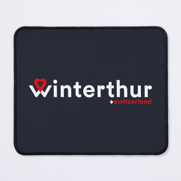 Item preview, Winterthur Switzerland heart (Logo White-Red) designed and sold by Alcino Major.