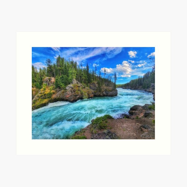 Item preview, Yellowstone National Park - Upper Falls - Waterfall designed and sold by gingy20.
