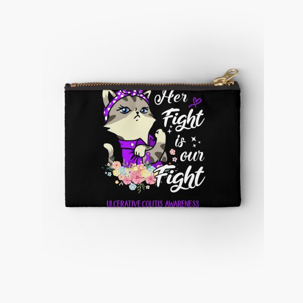 Item preview, Ulcerative Colitis Awareness - Her Fight is our Fight designed and sold by RekaJoJo.