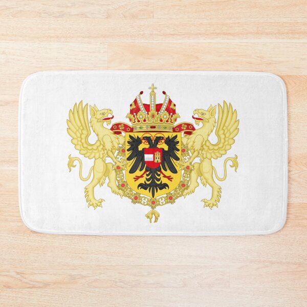 Item preview, Ornamented Coat of Arms of Matthias, Holy Roman Emperor designed and sold by HeraldryCabinet.