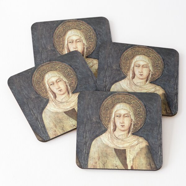 Item preview, Saint Clare of Assisi - Simone Martini 1317 designed and sold by VandArts.