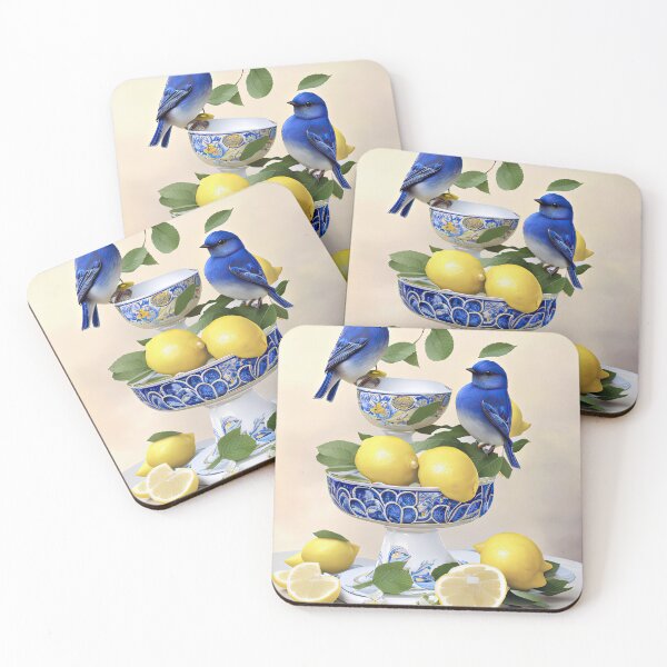 Item preview, Bluebirds and Lemonade designed and sold by Alma Lee.