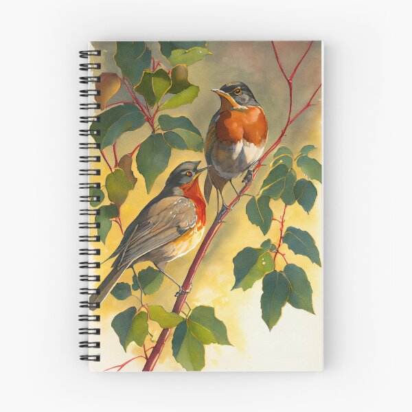 Item preview, Robin watercolor print designed and sold by Patrick Edwards.
