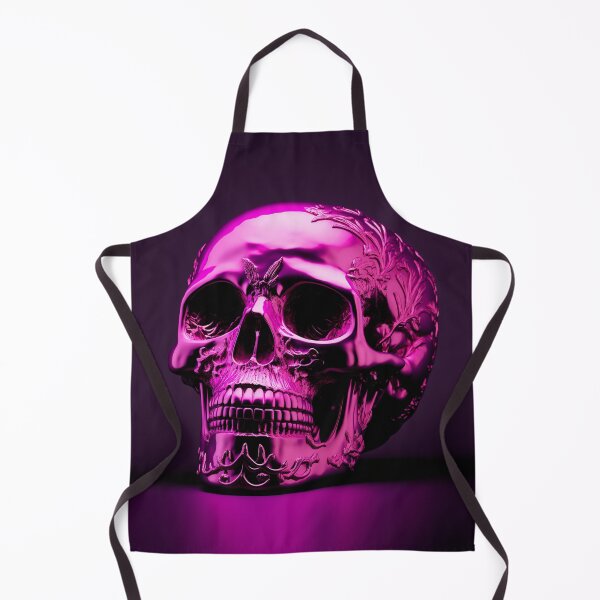 Item preview, Pink metallic skull designed and sold by Simone Davino.