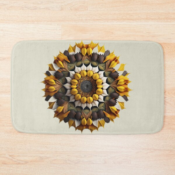Item preview, knolling kaleidoscope sunflower designed and sold by sammgdesign.