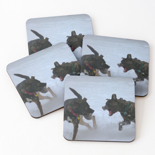 Item preview, Dogs in the Snow designed and sold by copperhens.