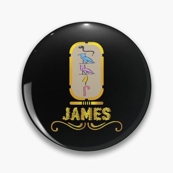 Artikelvorschau, JAMES – amerikanische Namen in Hieroglyphenbuchstaben – James, Name in einem pharaonischen Khartouch – hieroglyphische pharaonische Namen entworfen und verkauft von Quotesgallery.