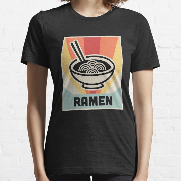 Weinlese-Art-Ramen-Plakat Essential T-Shirt
