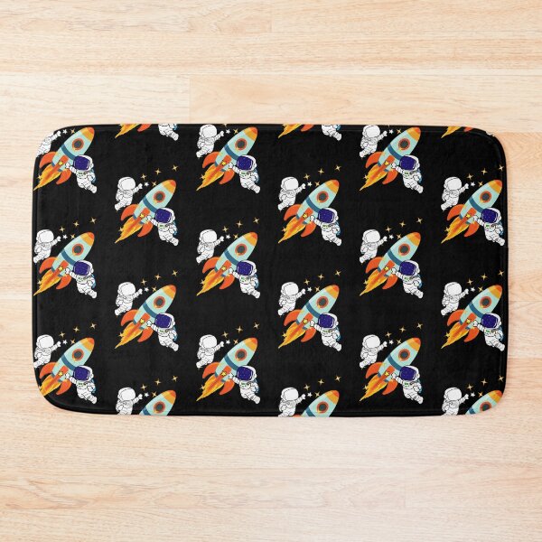 Item preview, Astronauts and a Rocketship designed and sold by Rachel July.