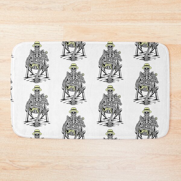 Item preview, SKELETON ENJOYING HIS SUMMER VACATION.  designed and sold by kammouri.