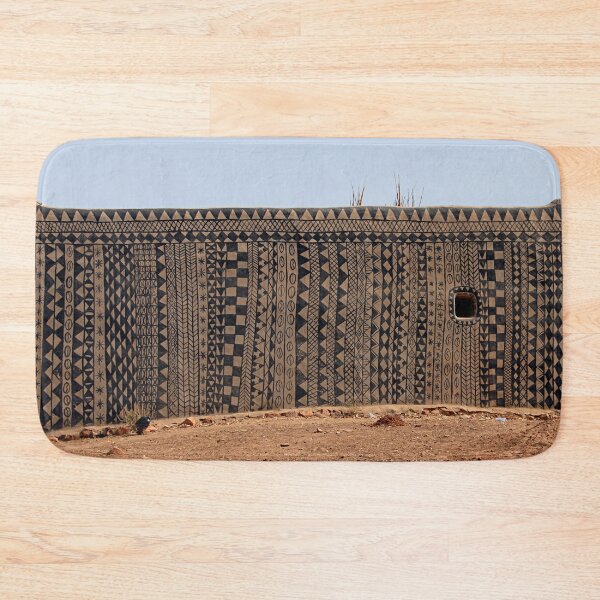Item preview, Hand Painted House Facade African Art, Burkina Faso designed and sold by worldways.