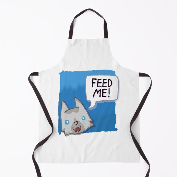 Item preview, Feed Me! [Lynx Point Cat With A Blue Background] designed and sold by Quirkball.