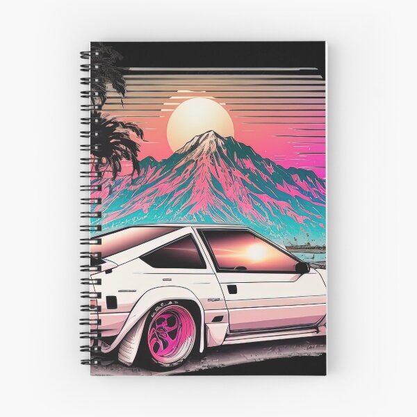 Aperçu de l'œuvre Synthwave JDM créée et vendue par IterDivinitatis.