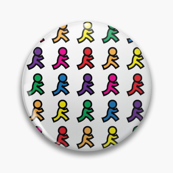 Item preview, Rainbow AIM People designed and sold by ExcuseMeSticker.
