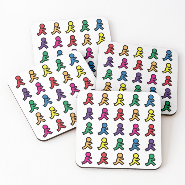 Item preview, Rainbow AIM People designed and sold by ExcuseMeSticker.