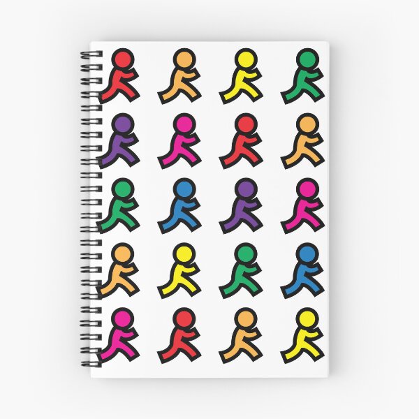 Item preview, Rainbow AIM People designed and sold by ExcuseMeSticker.