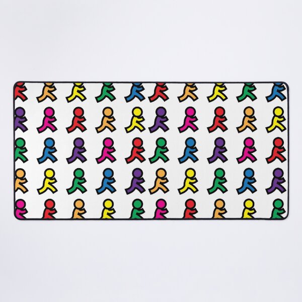 Item preview, Rainbow AIM People designed and sold by ExcuseMeSticker.