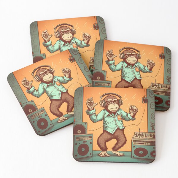 Item preview, "Monkeying Around: The DJ Edition"  designed and sold by DeluluDealer.