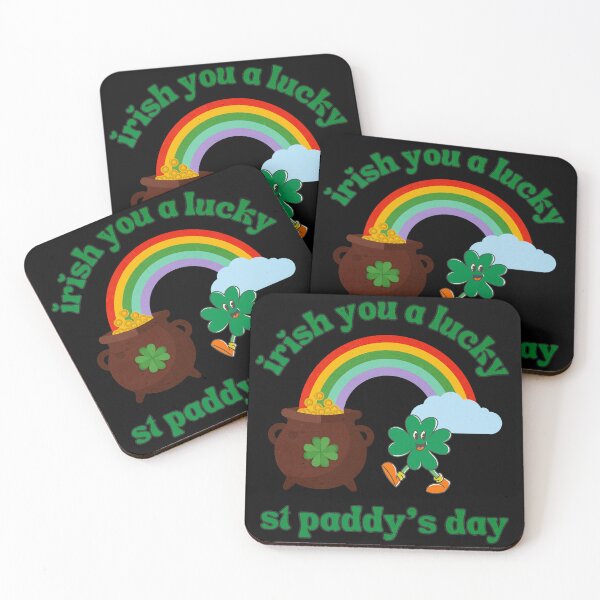 Item preview, Irish You a Happy St Paddys Day designed and sold by BluePlanetMerch.