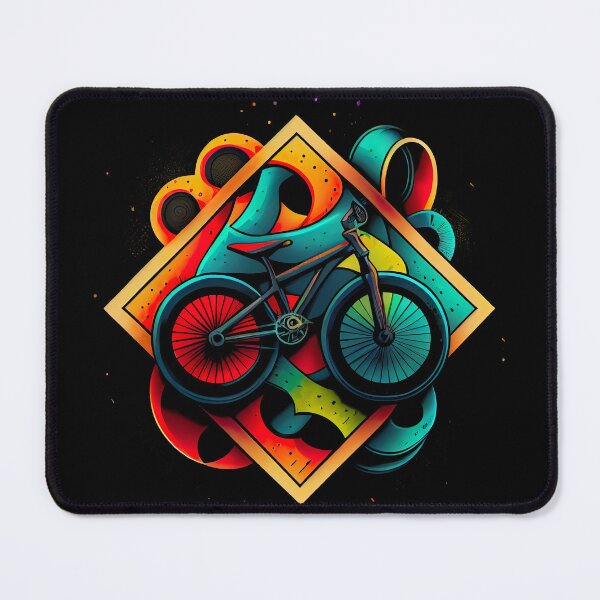 Item preview, BMX graphics with a mix of colorful and simple forms, in a tattoo and pop-art inspired by the look of cartoons (6) designed and sold by TourDePassion.
