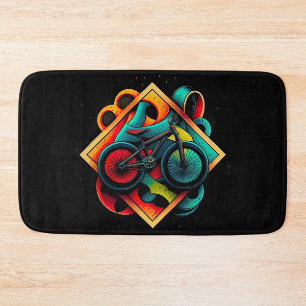 Item preview, BMX graphics with a mix of colorful and simple forms, in a tattoo and pop-art inspired by the look of cartoons (6) designed and sold by TourDePassion.