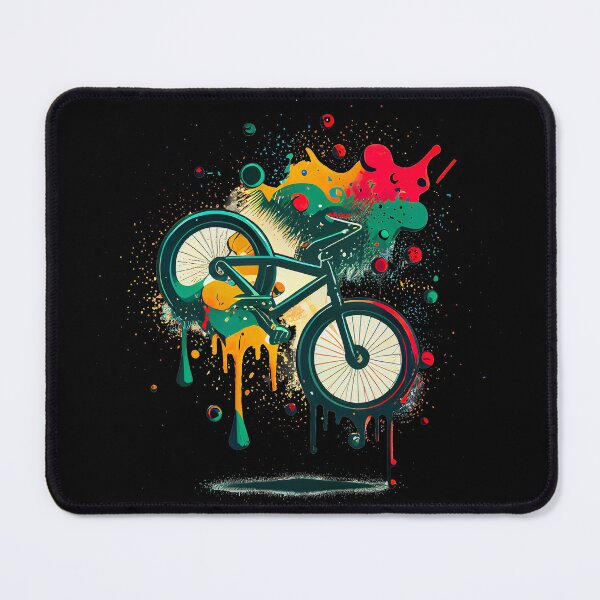 Item preview, BMX graphics with a mix of colorful and simple forms, in a tattoo and pop-art inspired by the look of cartoons (8) designed and sold by TourDePassion.
