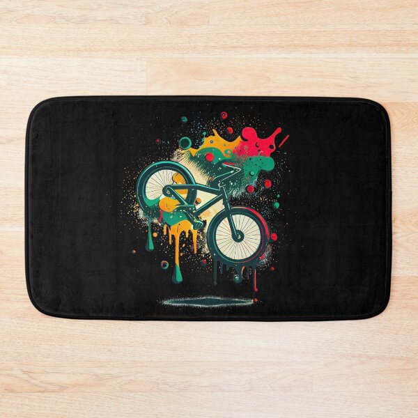 Item preview, BMX graphics with a mix of colorful and simple forms, in a tattoo and pop-art inspired by the look of cartoons (8) designed and sold by TourDePassion.