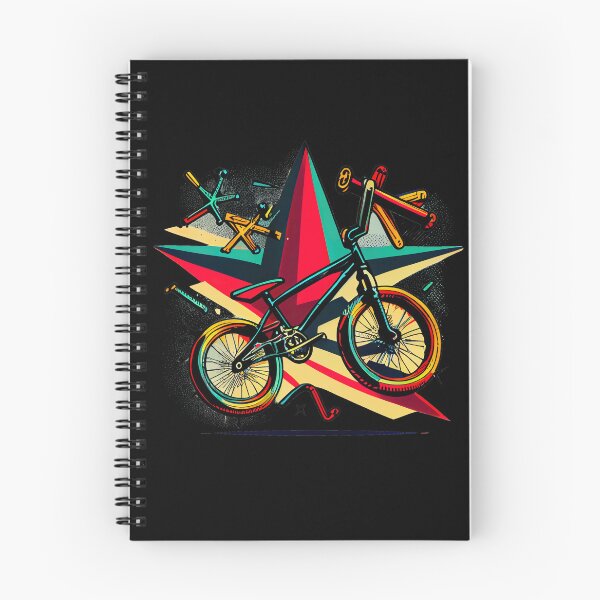 Item preview, BMX graphics with a mix of colorful and simple forms, in a tattoo and pop-art inspired by the look of cartoons (9) designed and sold by TourDePassion.