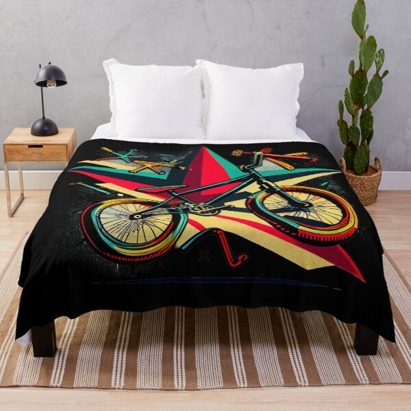 Item preview, BMX graphics with a mix of colorful and simple forms, in a tattoo and pop-art inspired by the look of cartoons (9) designed and sold by TourDePassion.