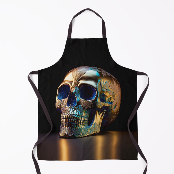 Item preview, Golden skull designed and sold by Simone Davino.