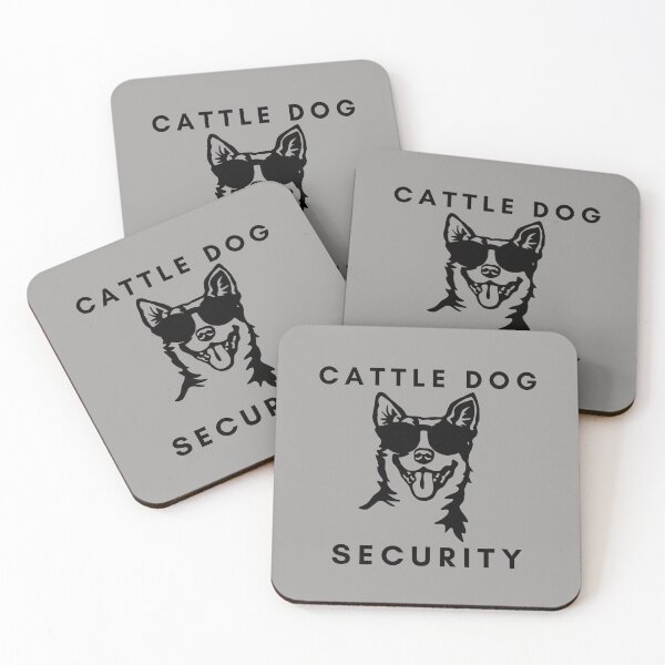Item preview, Cattle Dog Security (Glasses) designed and sold by BuckWildDesigns.