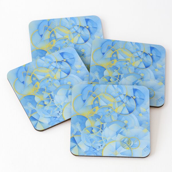 Item preview, Blue and Yellow Circles designed and sold by Shane Viper.