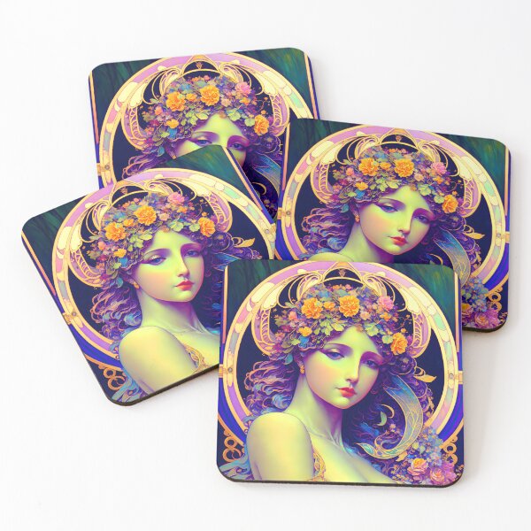 Item preview, Art Deco Florentine designed and sold by @adorcharm Modern & Classic AI Art.