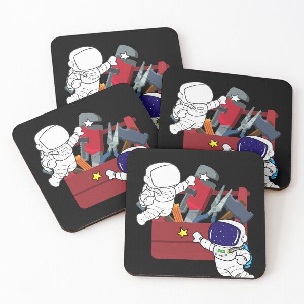 Item preview, Astronauts and a Toolbox in Space designed and sold by Rachel July.