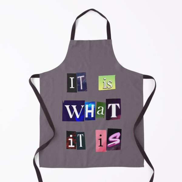 Item preview, It Is What It Is Fake Ransom Note Design designed and sold by StereoColors.