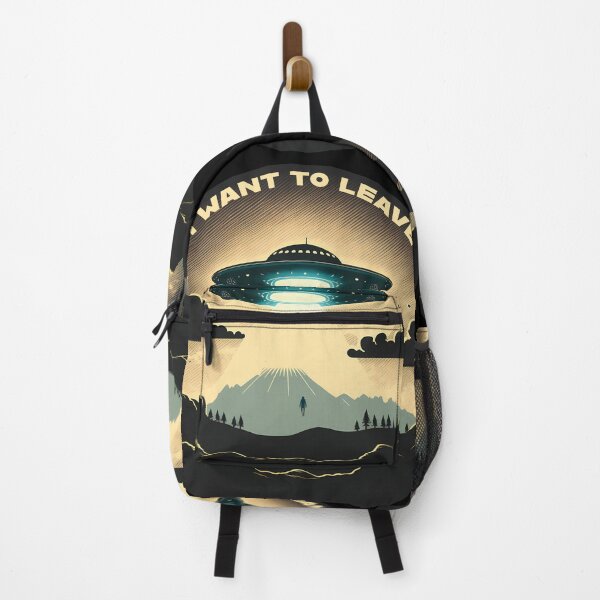 Item preview, I Want To Leave Alien Ship Hovering Over the Earth Mid-Abduction designed and sold by TheJadeCat.
