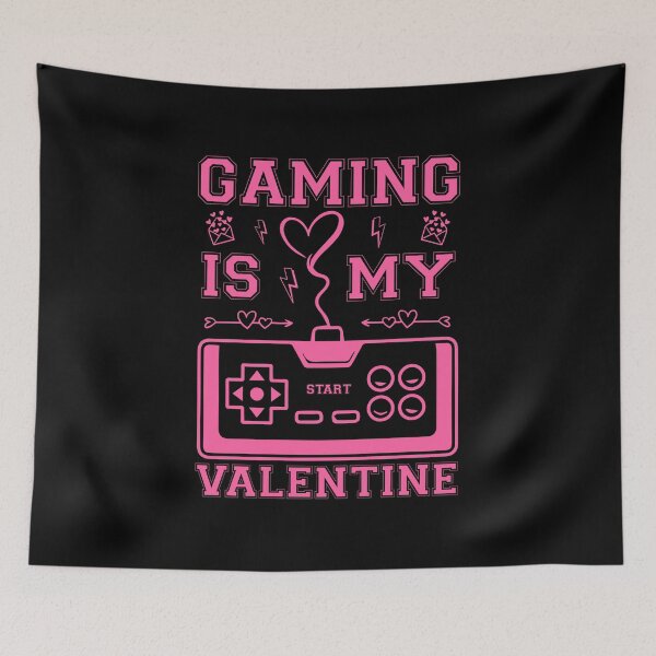 Item preview, Gaming Is My Valentine Keyboard designed and sold by SamuraiGaming.