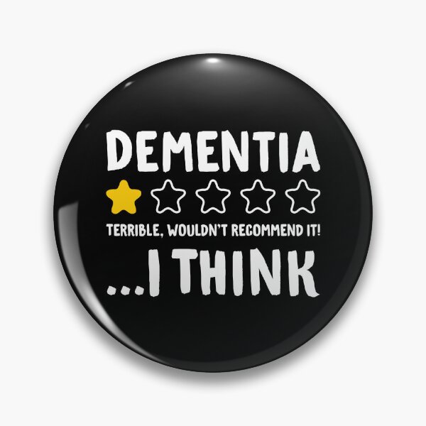 Item preview, Dementia Terrible Wouldn't Recommend It! I Think - Funny Alzheimer's Disease designed and sold by T-shirt For You.
