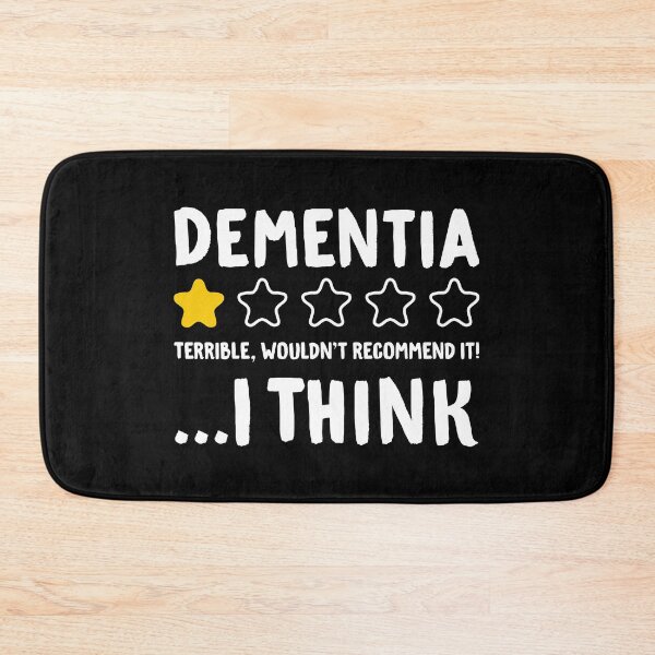 Item preview, Dementia Terrible Wouldn't Recommend It! I Think - Funny Alzheimer's Disease designed and sold by T-shirt For You.