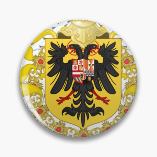 Item preview, Ornamented Coat of arms of Coat of arms of Charles V, Holy Roman Emperor  designed and sold by HeraldryCabinet.