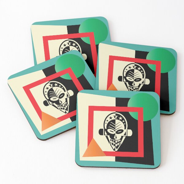 Item preview, Black & white skull in Bauhaus style  designed and sold by KoandZo.