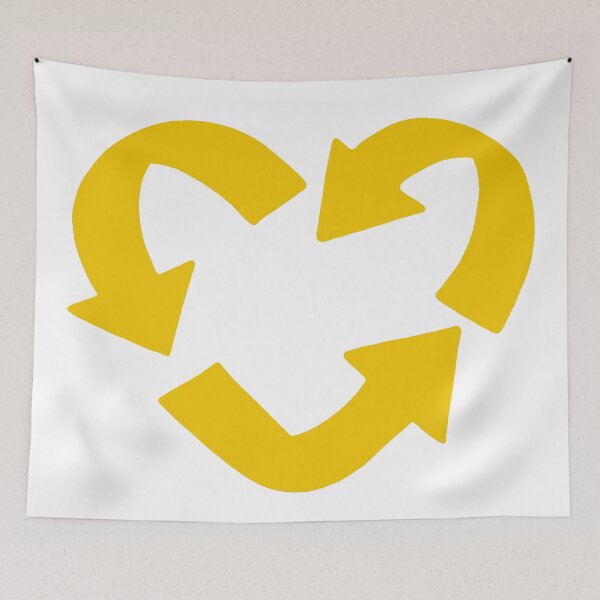 Item preview, Reduce Reuse Recycle Heart designed and sold by McMams Makes.