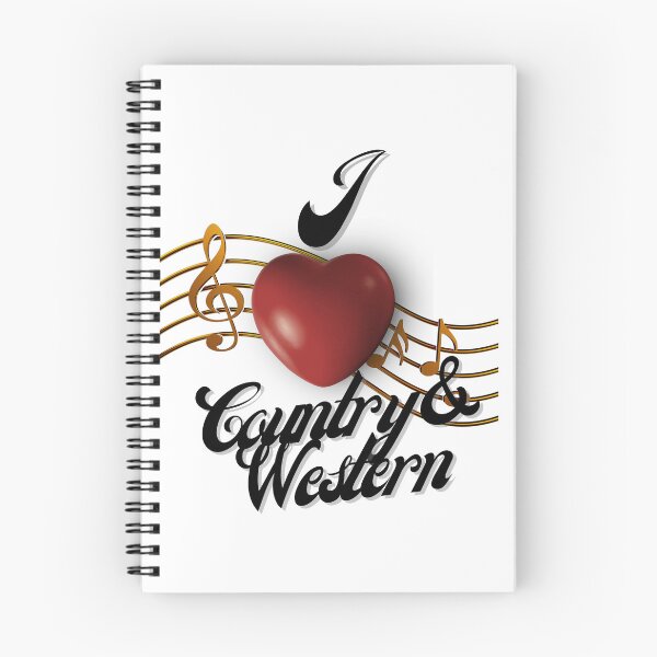 Item preview, I Love Country & Western! Music Gift designed and sold by Ikhanya Klips.