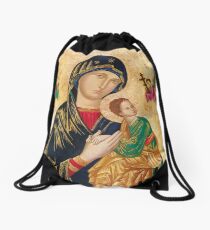 Unsere Mutter der immerwährenden Hilfe, Ikonenkunst Rucksackbeutel